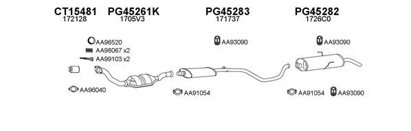 VENEPORTE 450076 Exhaust System